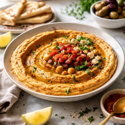 Image of Roasted Pepper Hummus