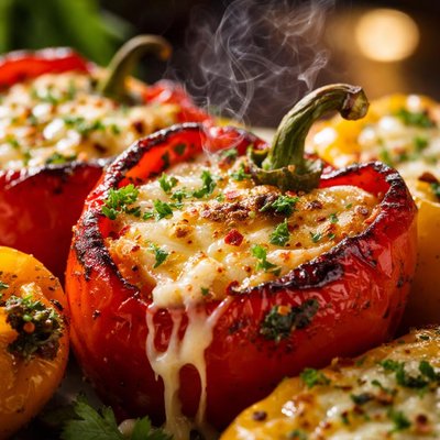 Image of Roasted Peppers with Cheese