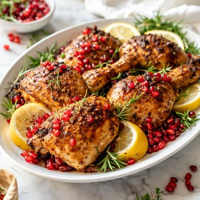 Image of Roasted Pomegranate Chicken