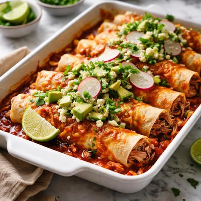Image of Roasted Pork Enchiladas