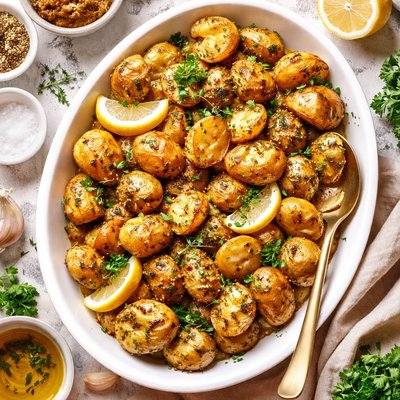 Image of Roasted Potatoes Dijon