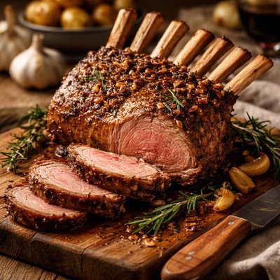 Image of Roasted Rack of Lamb