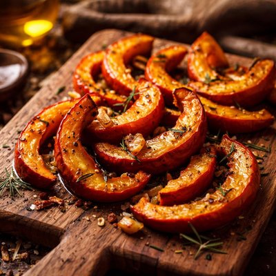 Image of Calabaza Roja Kuri Asada al Estilo Paleo