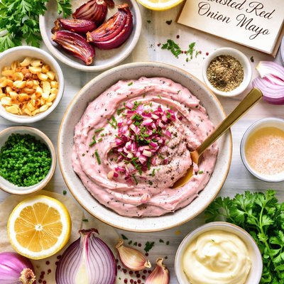 Image of Roasted Red Onion Mayo