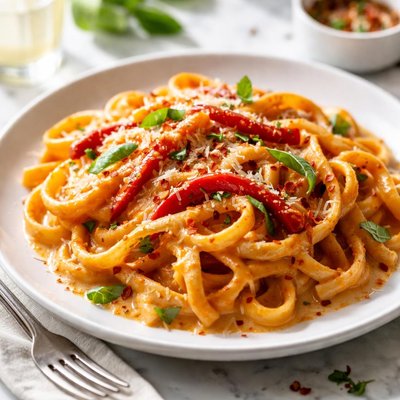 Image of Roasted Red Pepper Alfredo