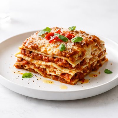 Image of Roasted Red Pepper Lasagna