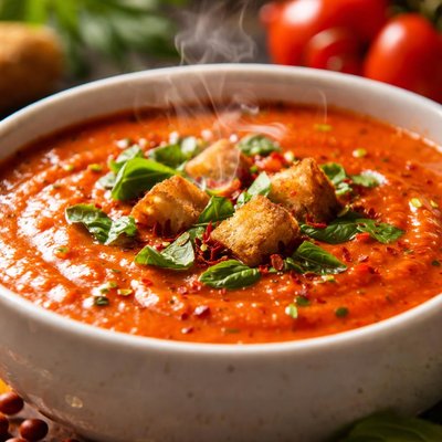 Image of Roasted Red Pepper Soup