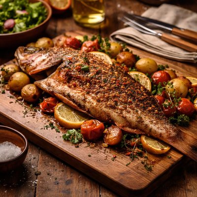 Image of Roasted Red Snapper