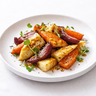 Image of Roasted Root Vegetables with Mustard