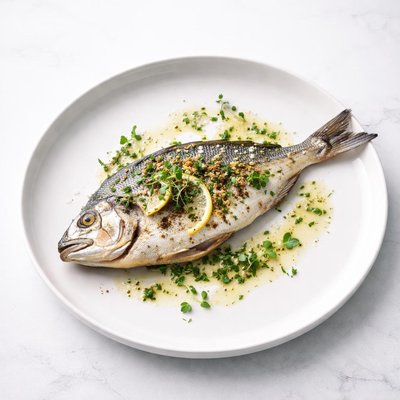 Image of Roasted Sea Bream with Herbs