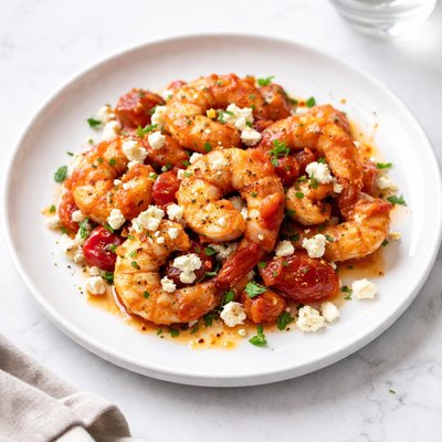 Image of Roasted Shrimp with Feta Barefoot Contessa