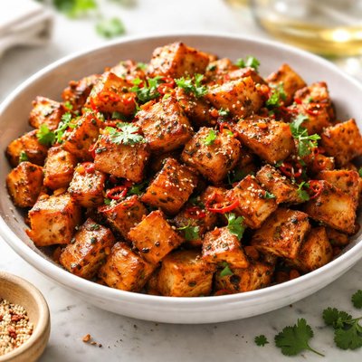 Image of Roasted Spicy Sweet Potatoes