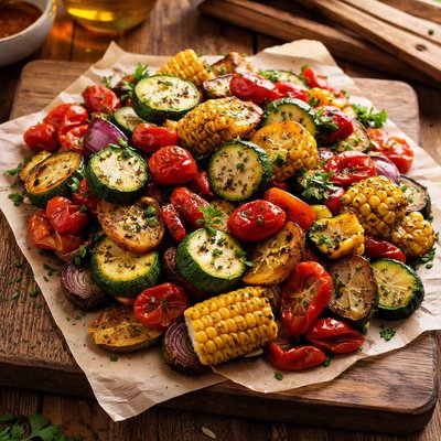Image of Roasted Summer Vegetables