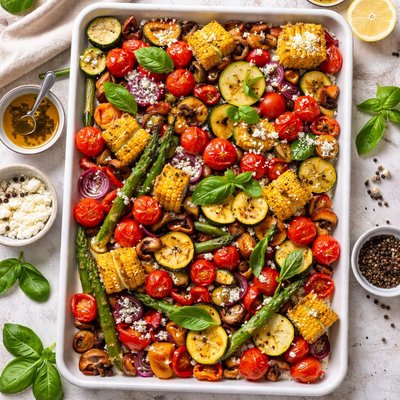 Image of Roasted Summer Veggies