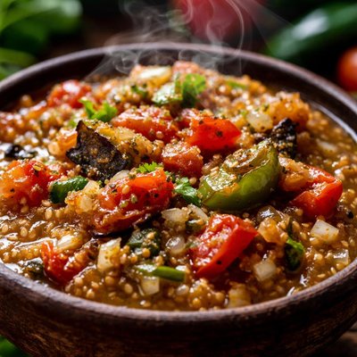 Image of Roasted Tomatillo Tomato N Chile Salsa