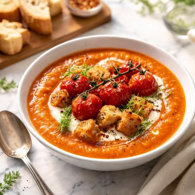 Image of Roasted Tomato and Fennel Soup