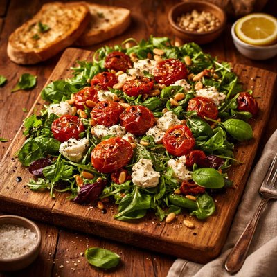 Image of Roasted Tomato Goat Cheese Salad