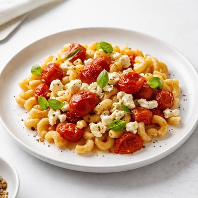 Image of Roasted Tomato Macaroni and Goat Cheese
