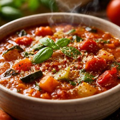 Image of Roasted Tomato Vegetable Soup