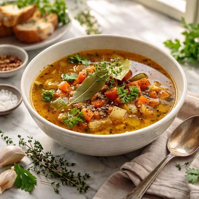 Image of Roasted Vegetable Broth