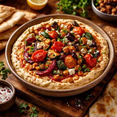 Image of Roasted Vegetable Hummus