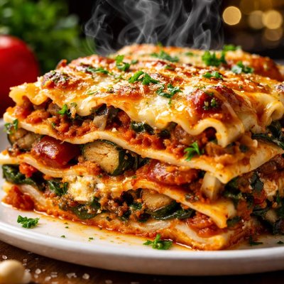 Image of Roasted Vegetable Lasagna