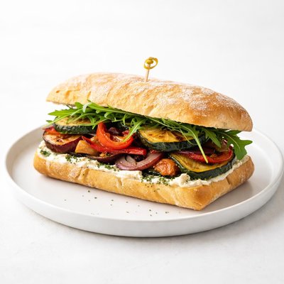 Image of Roasted Vegetable Sandwich