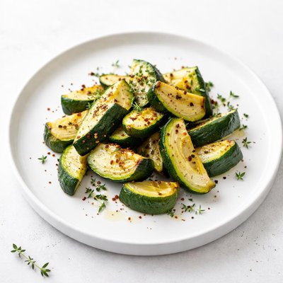Image of Roasted Zucchini with Fresh Thyme