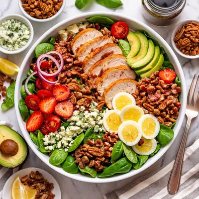 Image of Rock N Roll Spinach Salad