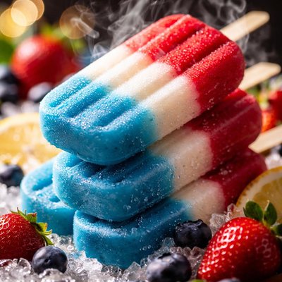Image of Rocket Pops Layered Popsicles