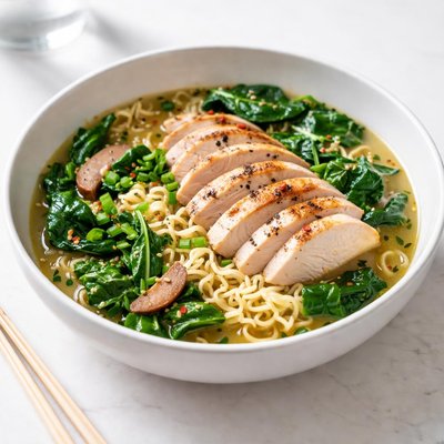 Image of Rockin Spinach Chicken Ramen