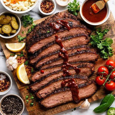 Image of Rocky Mountain Brisket with Barbecue Sauce