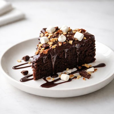 Image of Rocky Road Chocolate Cake Crock Pot
