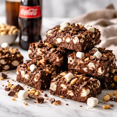 Image of Rocky Road Coca Cola Bars