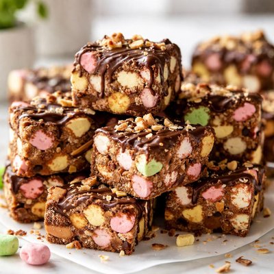 Image of Rocky Road Confetti Squares