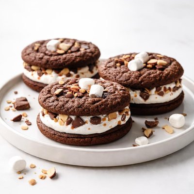 Image of Rocky Road Cookie Sandwiches