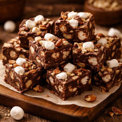 Image of Rocky Road Fudge