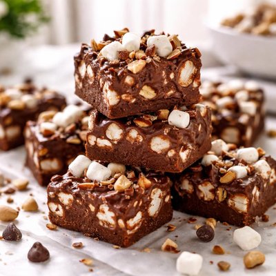 Image of Rocky Road Fudge Bars