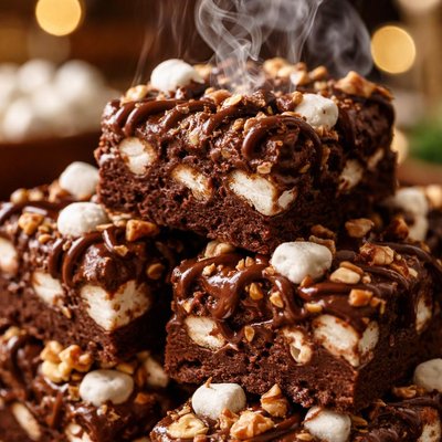 Image of Rocky Road Fudge Pops