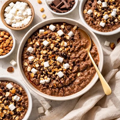 Image of Rocky Road Rice Pudding
