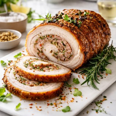 Image of Roley Poley Pork Roll