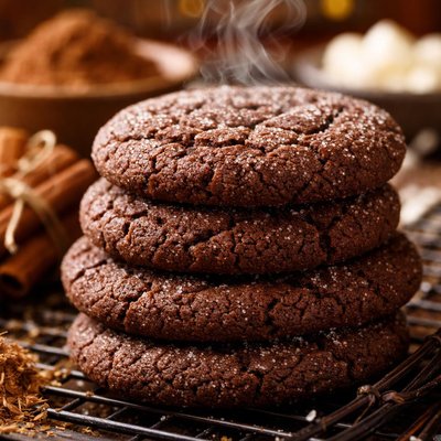 Image of Rolled Chocolate Sugar Cookies