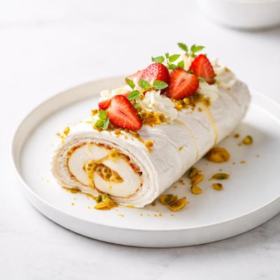 Image of Rolled Microwave Pavlova