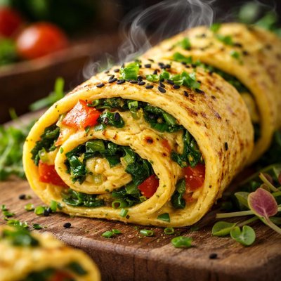 Image of Whole30 Rolled Omelette