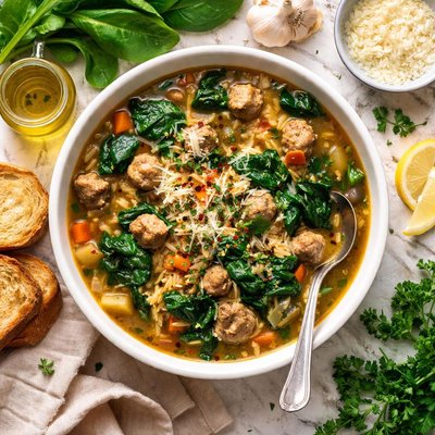 Image of Roman Spinach Soup