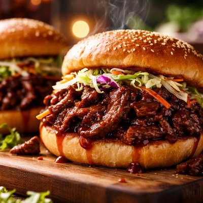 Image of Root Beer Barbecue Beef Sandwiches
