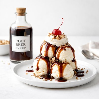 Image of Root Beer Syrup for Ice Cream Sundae