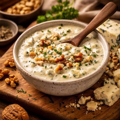Image of Roquefort and Walnut Sauce