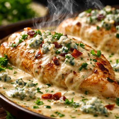 Image of Roquefort Blue Cheese Chicken Oamc