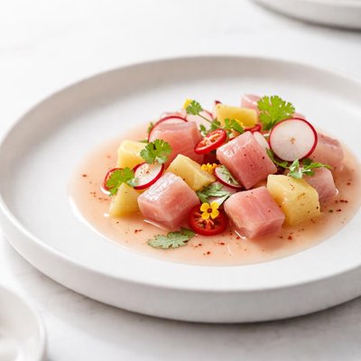 Image of Ros Sangria with Pineapple and Guava